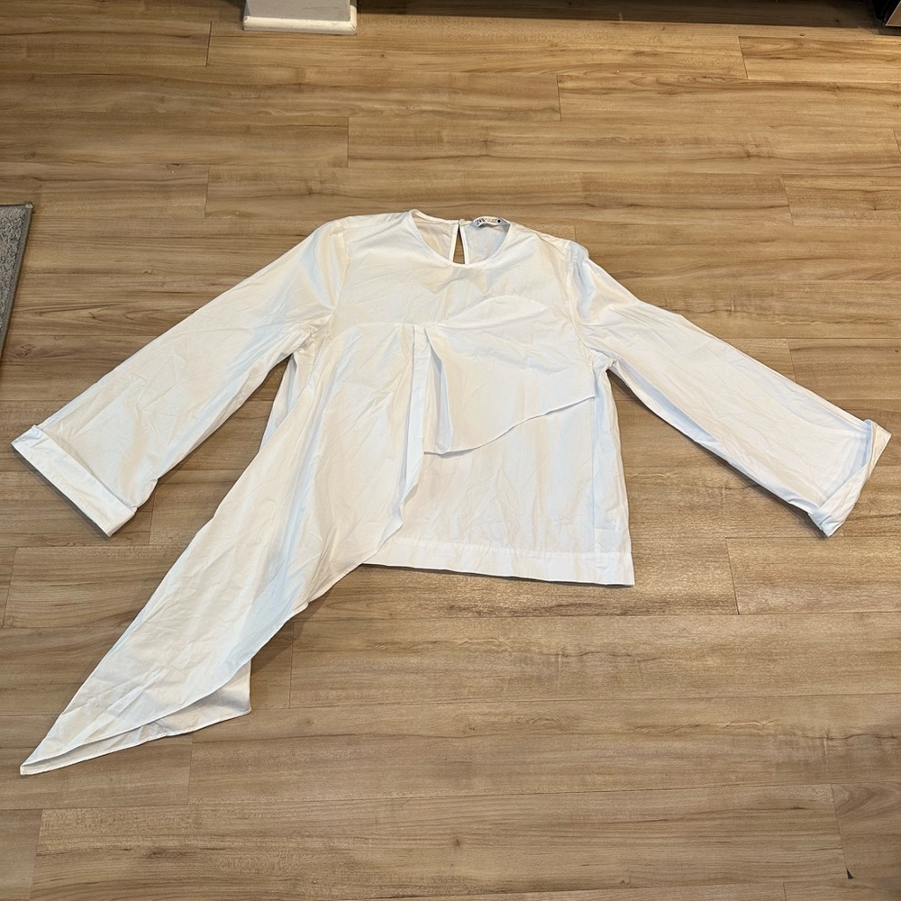 Zara Long Sleeve Top Size Small